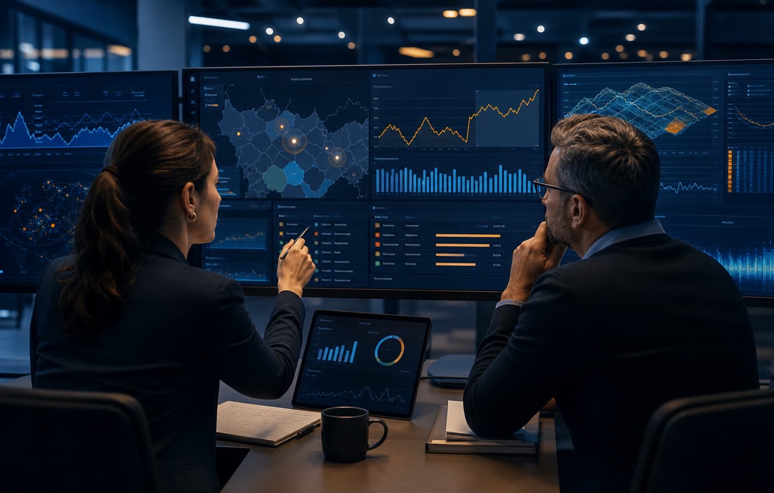 Yapay zekâ risk sinyallerini ve önerilerini değerlendiren perakende yöneticileri